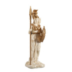 Athena, Goddess of Wisdom – White Statue – 16.5 cm – view 3