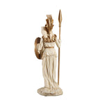 Athena, Goddess of Wisdom – White Statue – 16.5 cm – view 4