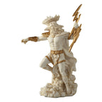 Zeus – God of the Sky – White Statue – 19 cm – view 2