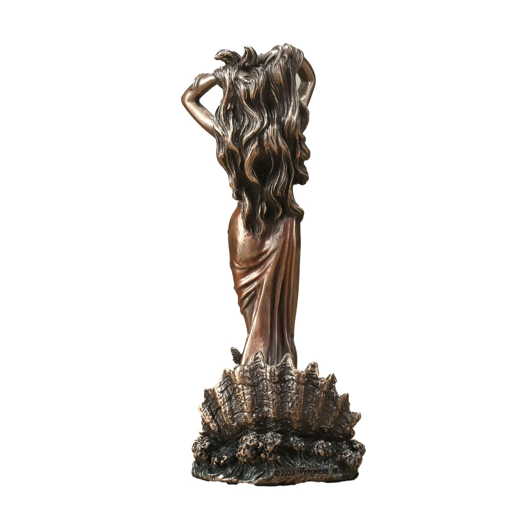 The Birth of Aphrodite – Bronze-Finish Resin Statue – 15.5 cm – view 3