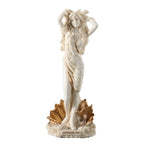 The Birth of Aphrodite — White Statue, 15.5 cm – view 1
