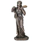 Demeter — Goddess of the Harvest — Bronze-Finish Statue – 15 cm – view 1