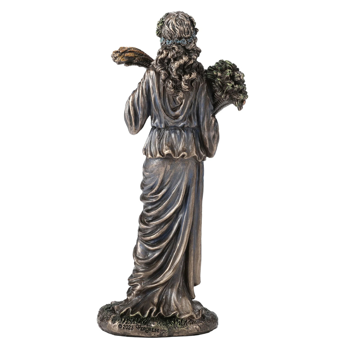 Demeter — Goddess of the Harvest — Bronze-Finish Statue – 15 cm – view 3