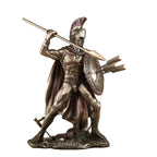 Leonidas with Spear and Shield – Bronze-Finish Statue – 15.5 cm – view 2