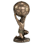 Atlas — The Titan Holding the Sky — Bronze Finish Statue, 14 cm – view 2