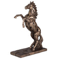 Rearing Horse — Bronze-Finish Statue, 28.5 cm – view 1
