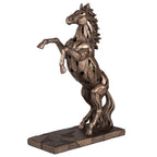 Rearing Horse — Bronze-Finish Statue, 28.5 cm – view 1