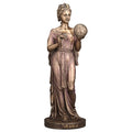 Urania, Muse of Astronomy – Bronze-Finish Resin Statue – 23 cm – view 1