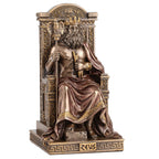 Zeus — God of the Sky and Thunder — Bronze-Finish Statue – 15.5 cm – view 3