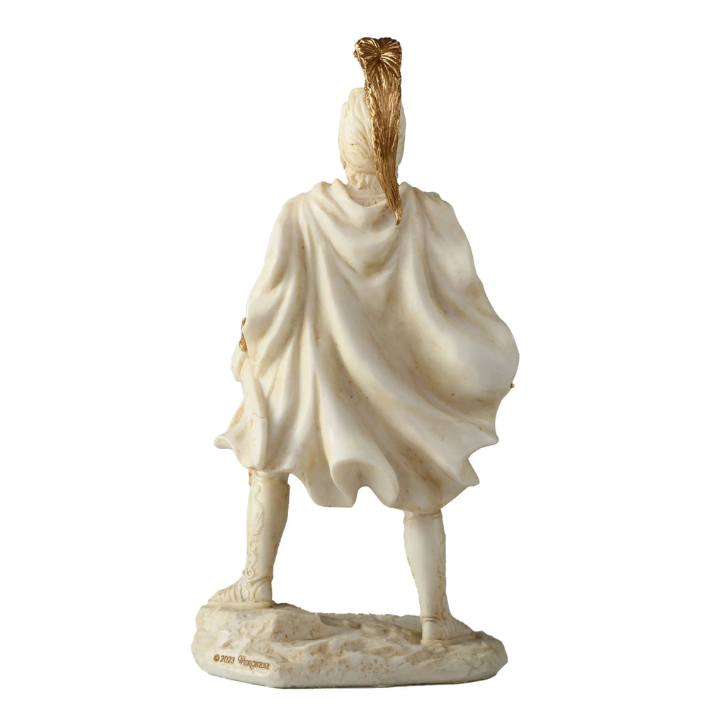 Alexander the Great — King of Macedon — White Statue – 17.5 cm – view 4