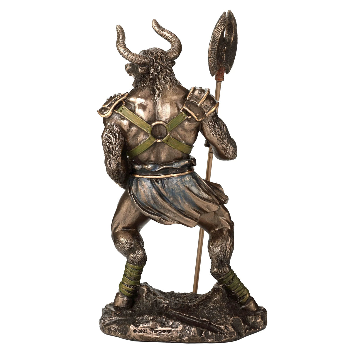Minotaur — The Beast of the Labyrinth — Bronze-Finish Statue, 17 cm – view 4