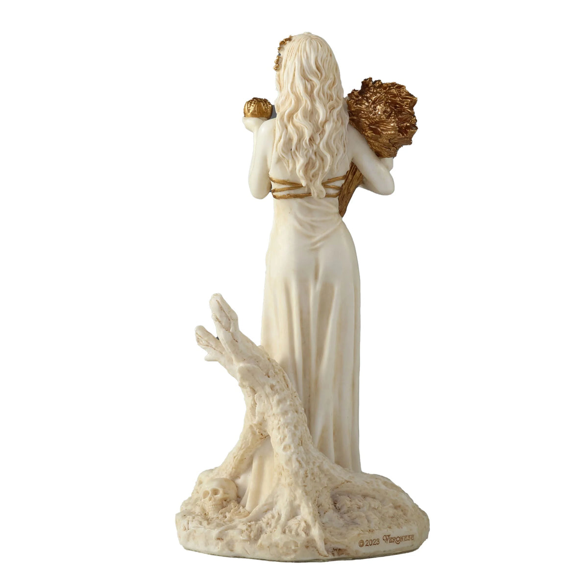 Persephone — Greek Mythology — White Statue, 15.5 cm – view 4