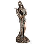 Fortuna — Goddess of Fortune — Bronze-Finish Statue – 15.5 cm – view 1