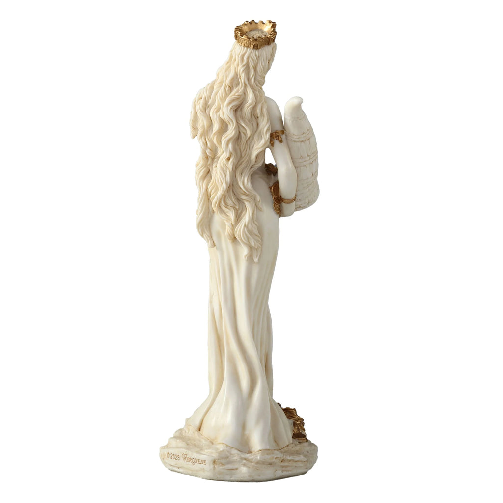 Fortuna — Goddess of Fortune — White Statue, 15.5 cm – view 4