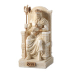 Zeus Seated on His Throne — White Statue, 8.5 cm – view 1