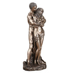 Lovers — An Embrace from Behind — Bronze-Finish Statue – 28 cm – view 2