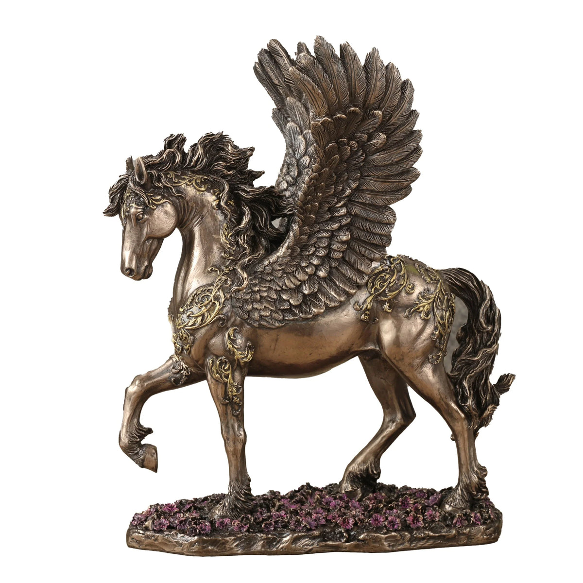 Pegasus — Bronze-Finish Statue, 27 cm – view 2