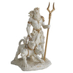 Hades with Cerberus — White Statue, 16.5 cm – view 1