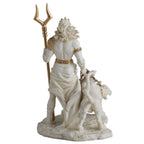 Hades with Cerberus — White Statue, 16.5 cm – view 2