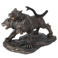 Cerberus — The Three-Headed Hound of Hades — Bronze-Finish Statue – 19.5 cm – view 1
