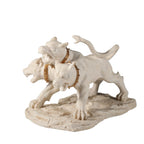 Cerberus — The Three-Headed Hound of Hades — White Statue, 19.5 cm – view 1