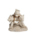 Cerberus — The Three-Headed Hound of Hades — White Statue, 19.5 cm – view 2