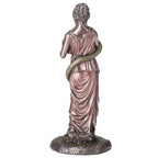 Hygieia, Goddess of Hygiene – Bronze-Finish Resin Statue – 15.5 cm – view 3