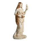 Hestia — Goddess of the Home and Hearth — White Statue, 16 cm – view 2