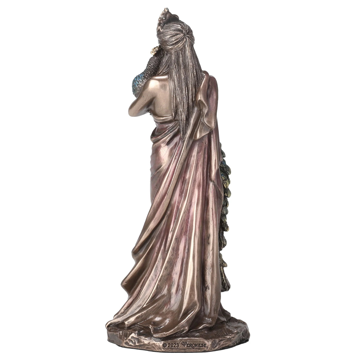 Hera — Goddess of Marriage — Bronze Finish Statue, 15.5 cm – view 3