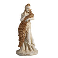 Hera — Goddess of Marriage — White Statue – 15.5 cm – view 1