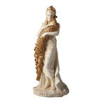 Hera — Goddess of Marriage — White Statue – 15.5 cm – view 2