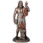 Hephaestus — God of Metalworking — Bronze-Finish Statue, 16 cm – view 1