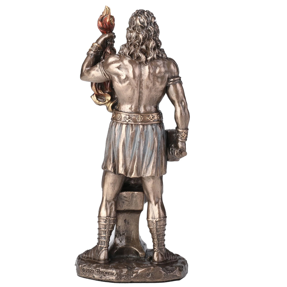 Hephaestus — God of Metalworking — Bronze-Finish Statue, 16 cm – view 3