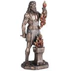 Hephaestus — God of Metalworking — Bronze-Finish Statue, 16 cm – view 4
