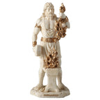 Hephaestus – God of Metalworking – White Statue – 16 cm – view 1