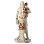 Hephaestus – God of Metalworking – White Statue – 16 cm – view 2