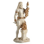 Hephaestus – God of Metalworking – White Statue – 16 cm – view 4
