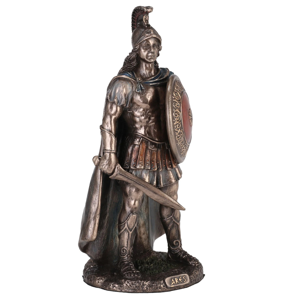 Ares, God of War – Bronze-Finish Resin Statue – 16 cm – view 2