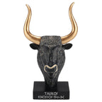 Cretan Bull — Bronze-Finish Bust – 9 cm – view 1