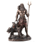 Hades and Cerberus — Bronze-Finish Statue, 25 cm – view 1