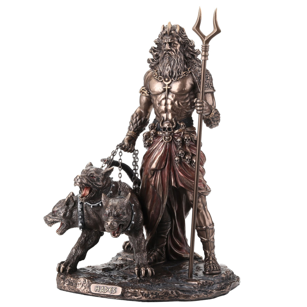 Hades and Cerberus — Bronze-Finish Statue, 25 cm – view 2
