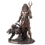 Hades and Cerberus — Bronze-Finish Statue, 25 cm – view 2