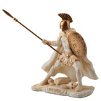 Hector, Trojan Warrior – White and Gold Resin Statue – 9.5 cm – view 2