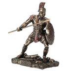 Achilles — Greek Warrior — Bronze-Finish Statue, 9.5 cm – view 4