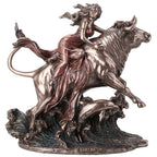 Europa and the Bull Bronze-Finish Statue – 24 × 23 cm – view 1