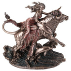 Europa and the Bull Bronze-Finish Statue – 24 × 23 cm – view 4