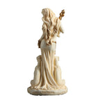 Hecate – White and Gold Statue – 15.5 cm – view 4