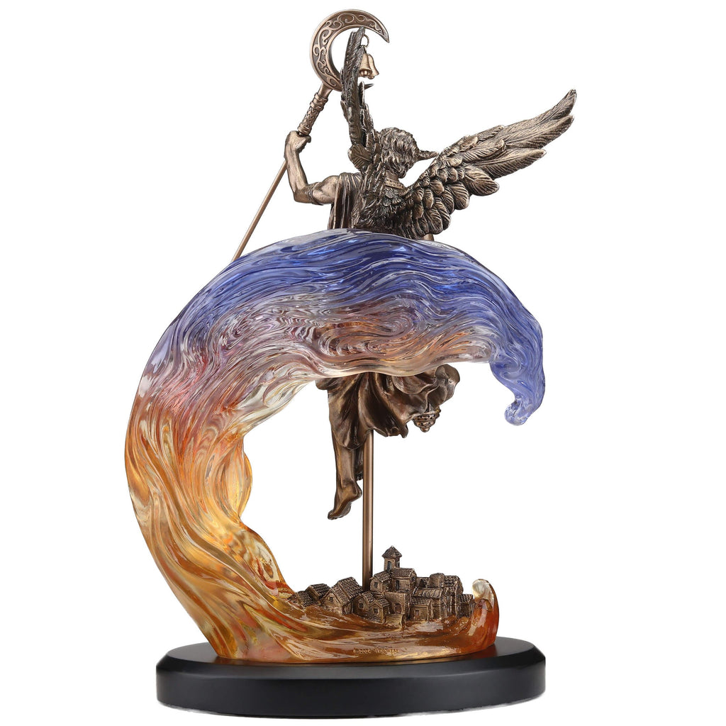 Hypnos — God of Sleep — Bronze Finish Statue, 33 cm – view 4