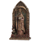 Santa Muerte — Altar — Bronze Finish Statue, 23.5 cm – view 2