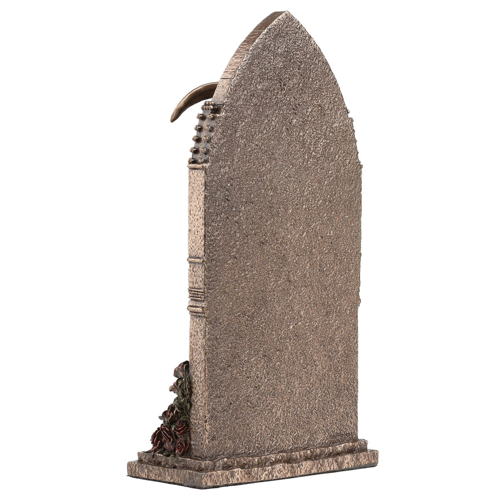 Santa Muerte — Altar — Bronze Finish Statue, 23.5 cm – view 4